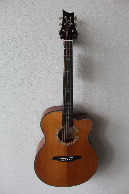 PRS SE A50E Angelus Acoustic/Electric Guitar - Black Gold Burst