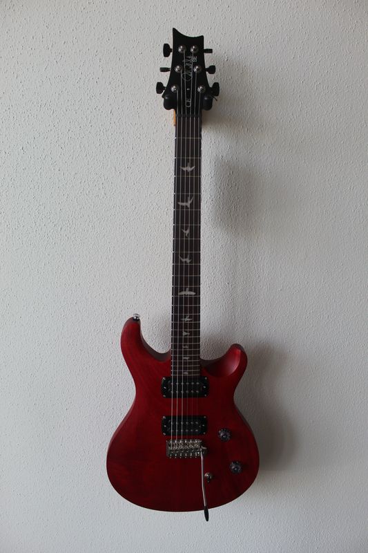 PRS SE CE 24 Standard Satin Electric Guitar - Vintage Cherry Satin