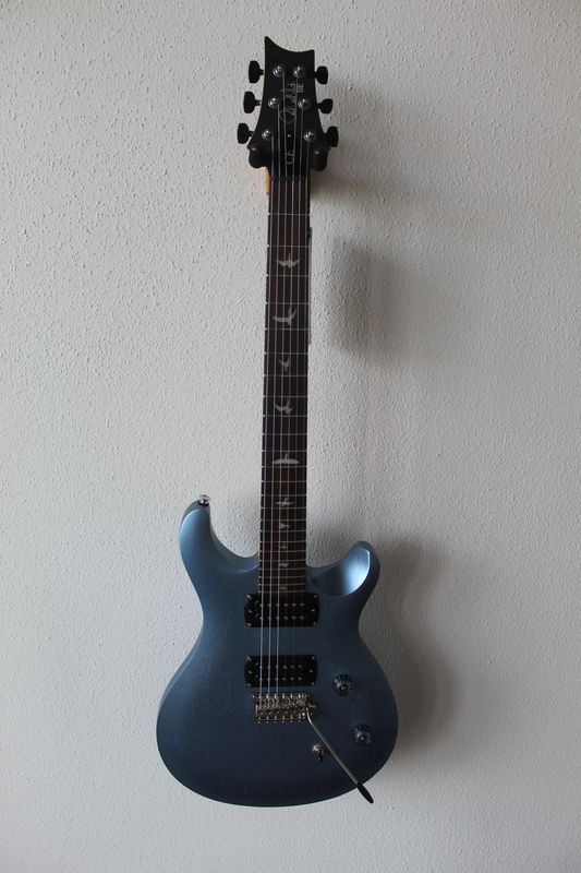 PRS SE CE 24 Standard Satin Electric Guitar - Ice Blue Metallic
