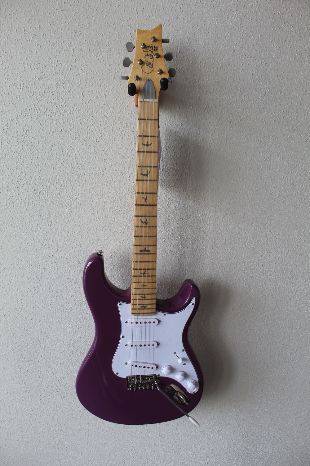 PRS SE Silver Sky Electric Guitar - Summit Purple