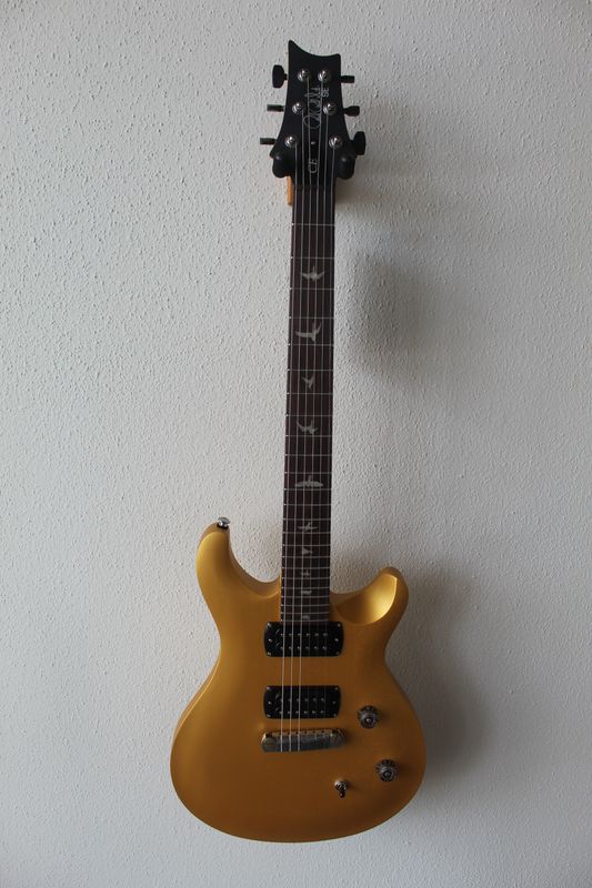 PRS SE CE 24 Standard Satin Stoptail Electric Guitar - Metallic Gold Satin