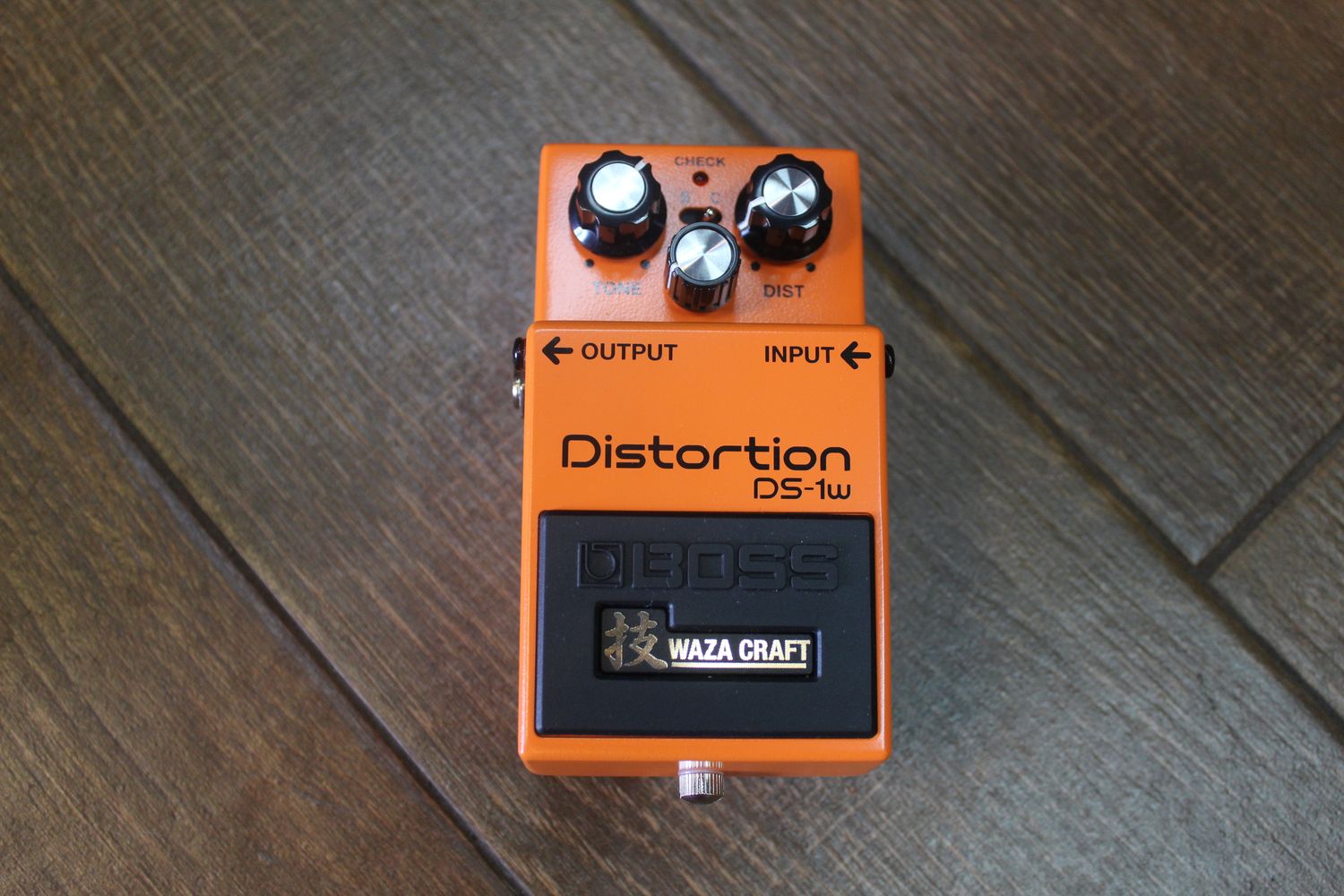 Used Boss DS-1W Waza Craft Electric Guitar Distortion Pedal