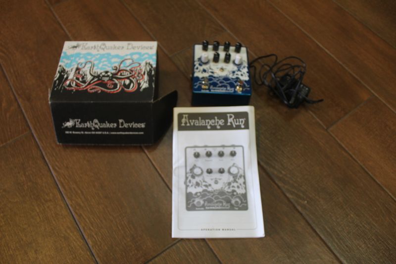 Used EarthQuaker Devices Avalanche Run V2 Delay and Reverb Guitar Pedal