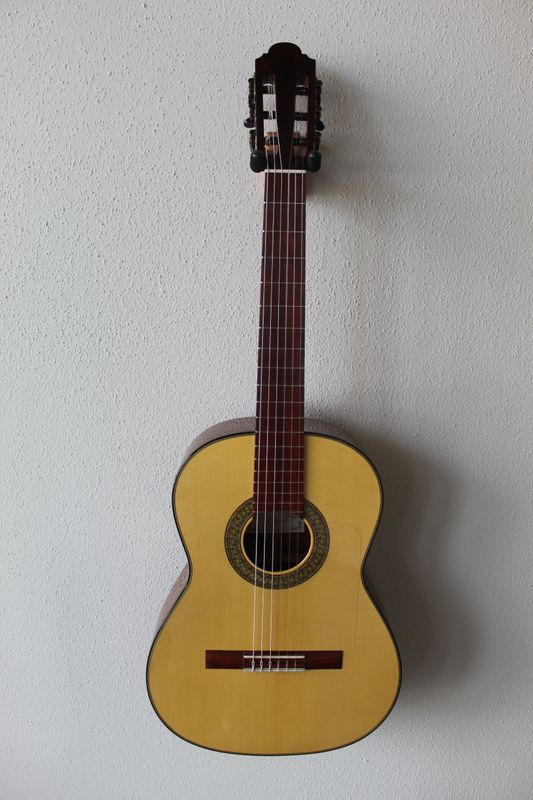 Marlon (Francisco) Navarro Flamenco Negra Guitar Parlor Guitar - 620 Scale