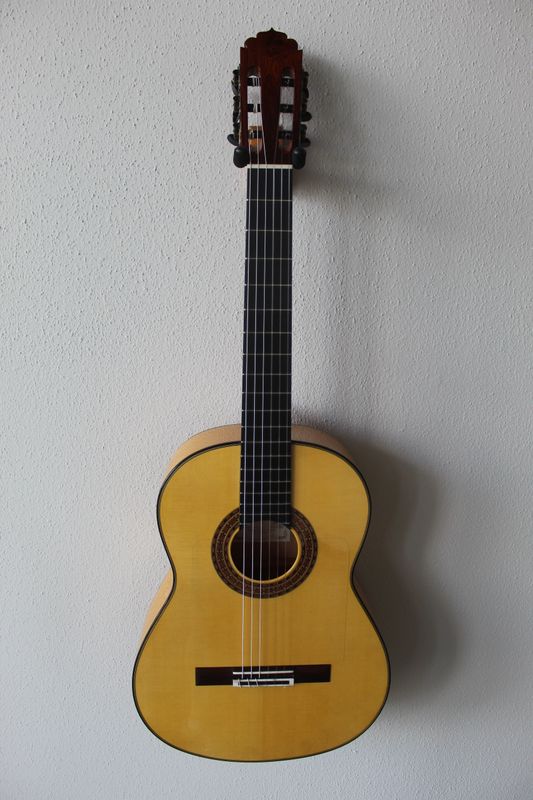 Marlon (Francisco) Navarro Concert Flamenco Blanca Guitar