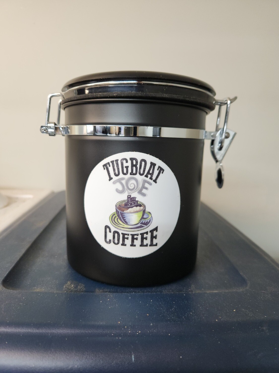 Airtight Metal Coffee Canisters with S/S scoop