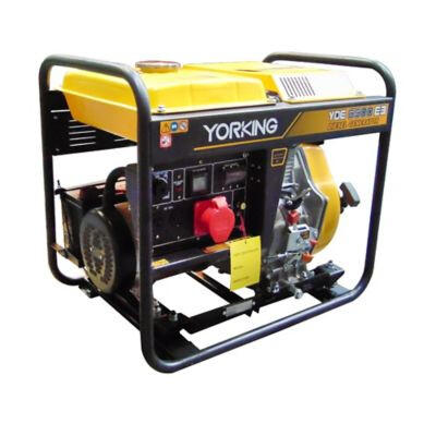Yorking YDE6500E3 - 5 kW planta electrica portatil diesel abierta