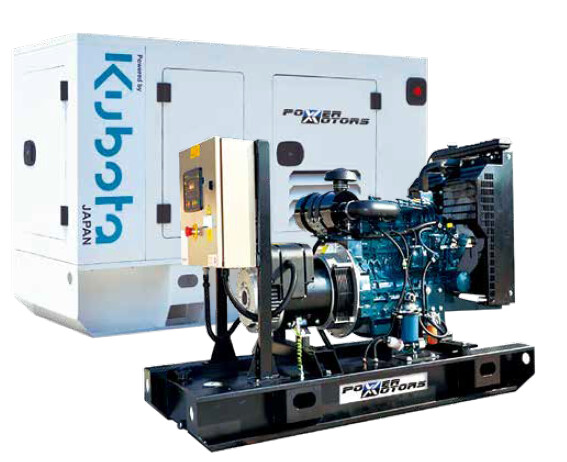 Kubota KT11 - 12 kVA Planta electrica diesel de emergencia
