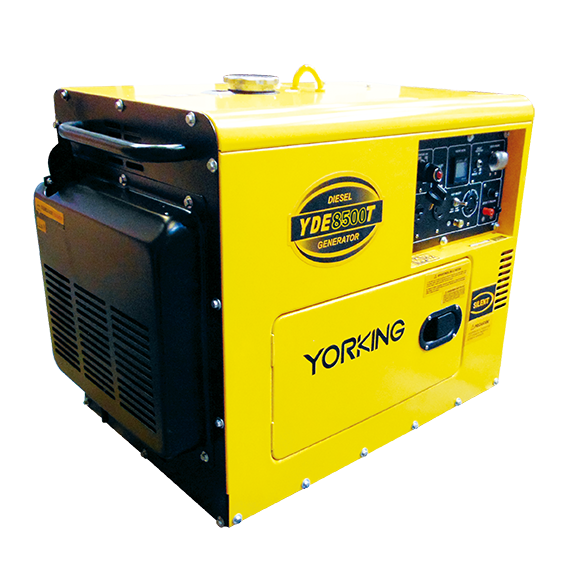 Yorking YDE8500T - 7 kVA planta electrica portatil de emergencia diesel