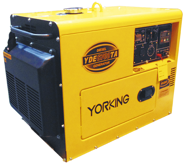 Yorking YDE6700TA - 5 kVA planta electrica portatil de emergencia diesel