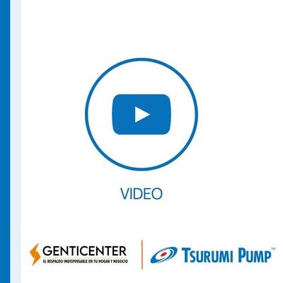 Bomba Sumergible Tsurumi 2 Pulgadas 1/2 Hp 110V H de 12 mts