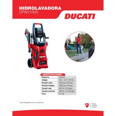 Ducati - Hidrolavadora DPW2100S