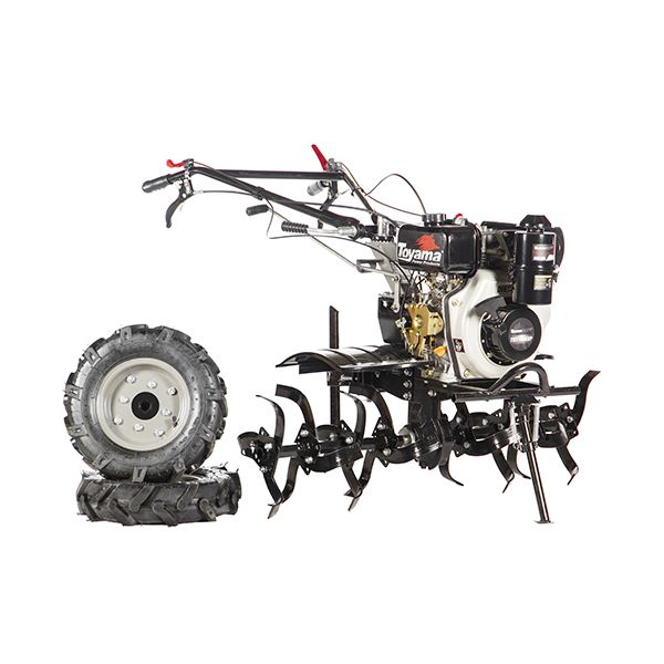 Motoazada Motor 247 cc 5 Hp Diesel│Tanque 2.5 L│Caja 3 Velocidades│ Ancho de Trabajo 800 a 1050 mm │Profundidad Trabajo 300 mm