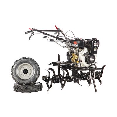 Motoazada Motor 247 cc 5 Hp Diesel│Tanque 2.5 L│Caja 3 Velocidades│ Ancho de Trabajo 800 a 1050 mm │Profundidad Trabajo 300 mm