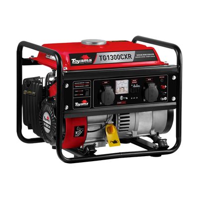 Planta eléctrica a gasolina 1250 Watts 127-230V  5.4 Amperios 2 Fases Toyama