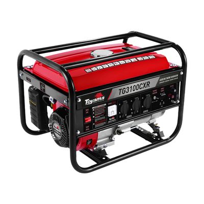 Planta eléctrica a gasolina 3100 Watts 127 V  13.4 Amperios 2 Fases Toyama