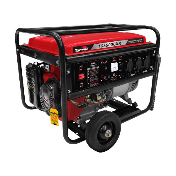Planta eléctrica a gasolina 6000 Watts 127-230 V  26 Amperios 2 Fases Toyama