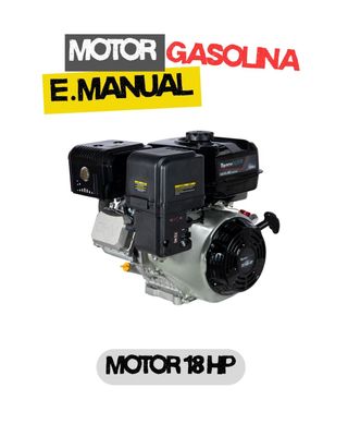 Motor a gasolina 17 Hp Max 3600rpm Encendido Manual Toyama
