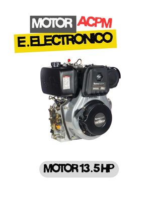 Motor diesel 13 Hp Max 3600rpm Encendido Manual Electrónico Toyama