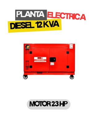 Planta Electrica Diesel KTC SDG15-1 12 kW 12 kVA 110/220V 2F 52 Amperios  Max.