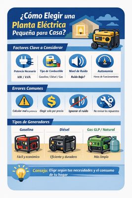 planta electrica pequeña para casa