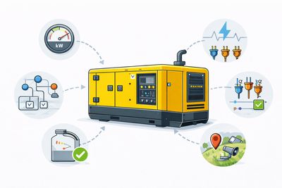 Como elegir un generador eléctrico para mi proyecto