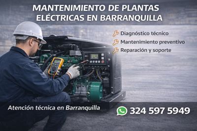 Mantenimiento Plantas Eléctricas Barranquilla