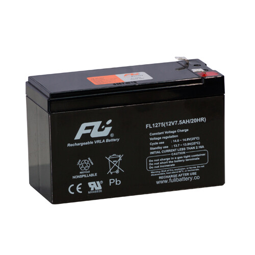 BATERIA 12V-7.5AH LIBRE MANTENIMIENTO