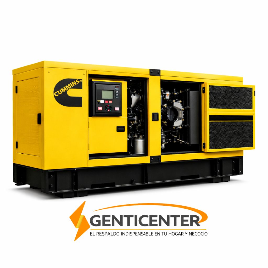 Planta Electrica Diesel Cummins Donfeng GM80KW 80 kW 100 kVA 110/220V 3F 262 Amperios Max.