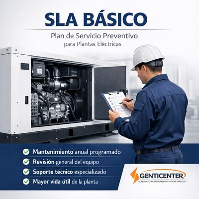 Planta Electrica Diesel 41 kVA 115/230V 3F Lister Petter Cabinada