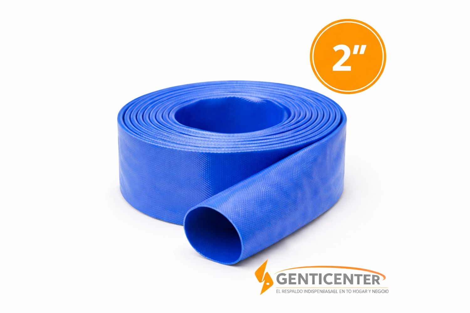 Manguera plana 2 pulgadas para agua tipo caudal