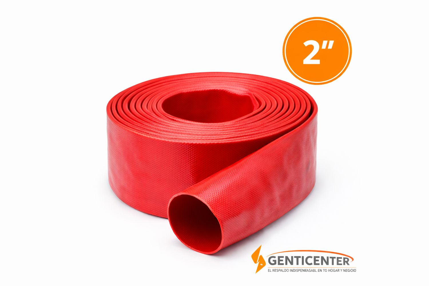 Manguera plana 2 pulgadas para agua tipo bombero