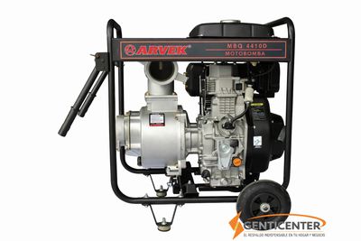 Motobomba Diesel 4" x 4" pulgadas Caudal Motor 10 hp Arvek
