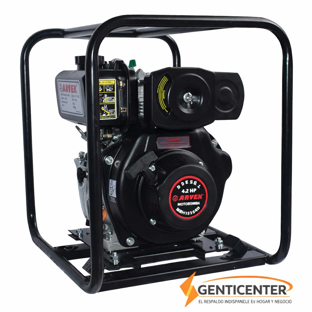 Motobomba Diesel 3" x 3" pulgadas Presión Motor 14 hp Arvek