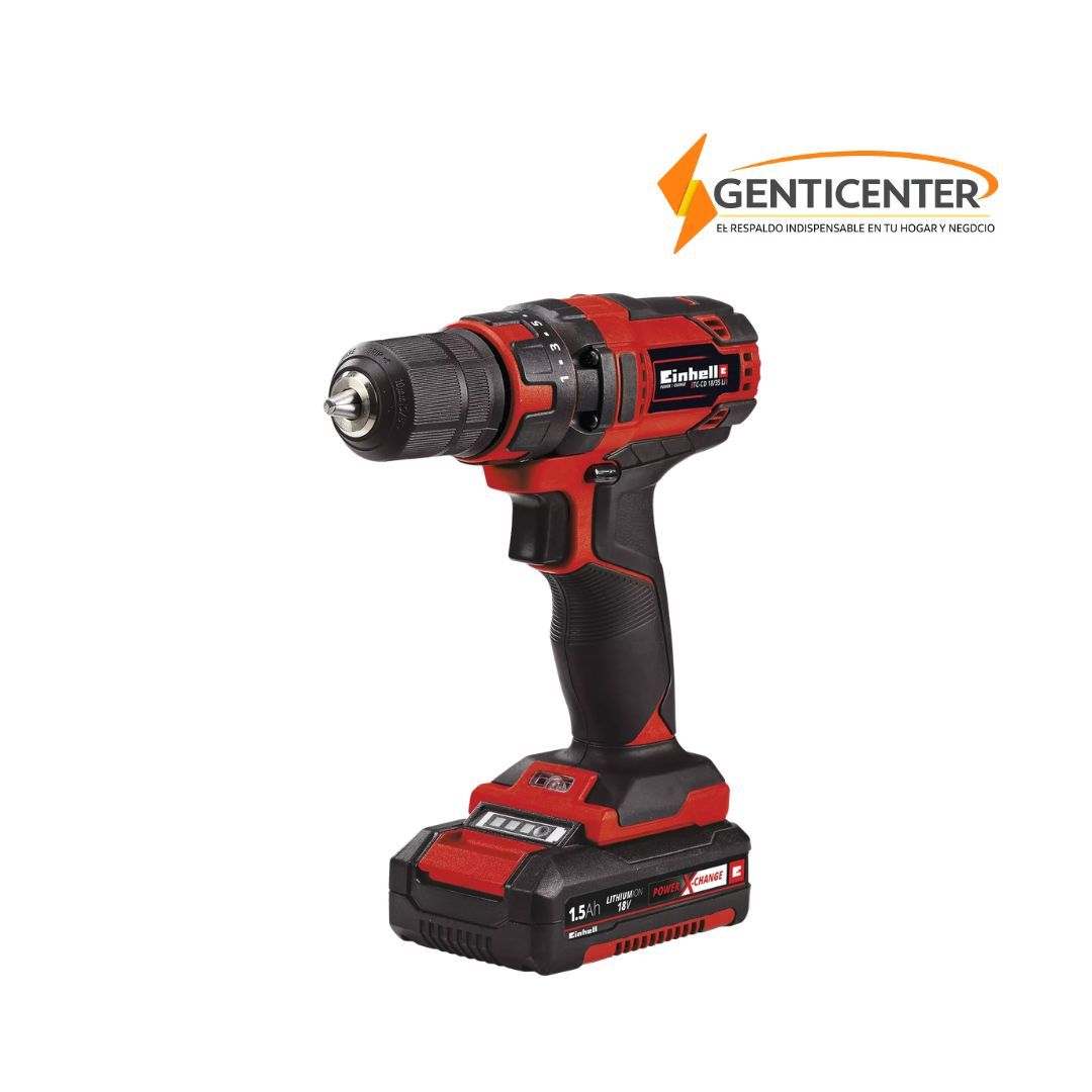 Taladro Inalambrico Einhel TC-CD 18/35 - Torque 35 Nm