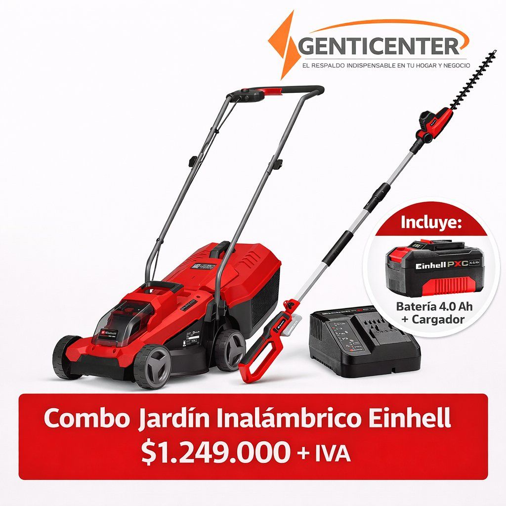Combo Jardín Inalámbrico Einhell