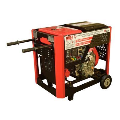 Generador  Diesel Xtreme Inverter de Emergencia KTC ODG11Xi-M 10 kVA 10.6 kVA 110/220V Multifase 26/62 Amperios Max.