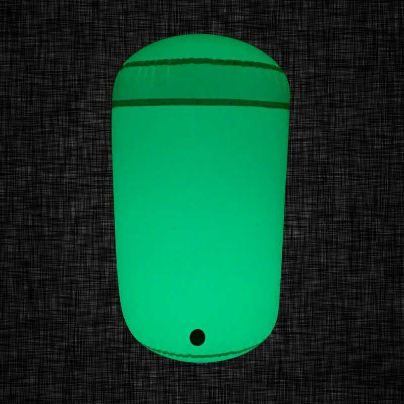 6' x 4' Cylinder Paintball Tall Can Bunker (LED)