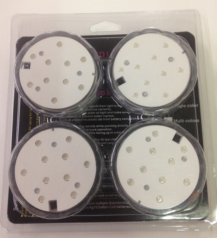 4 Pack LED Lights