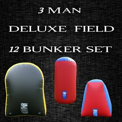 3 MAN - Deluxe Field Package : 12 Bunker Set