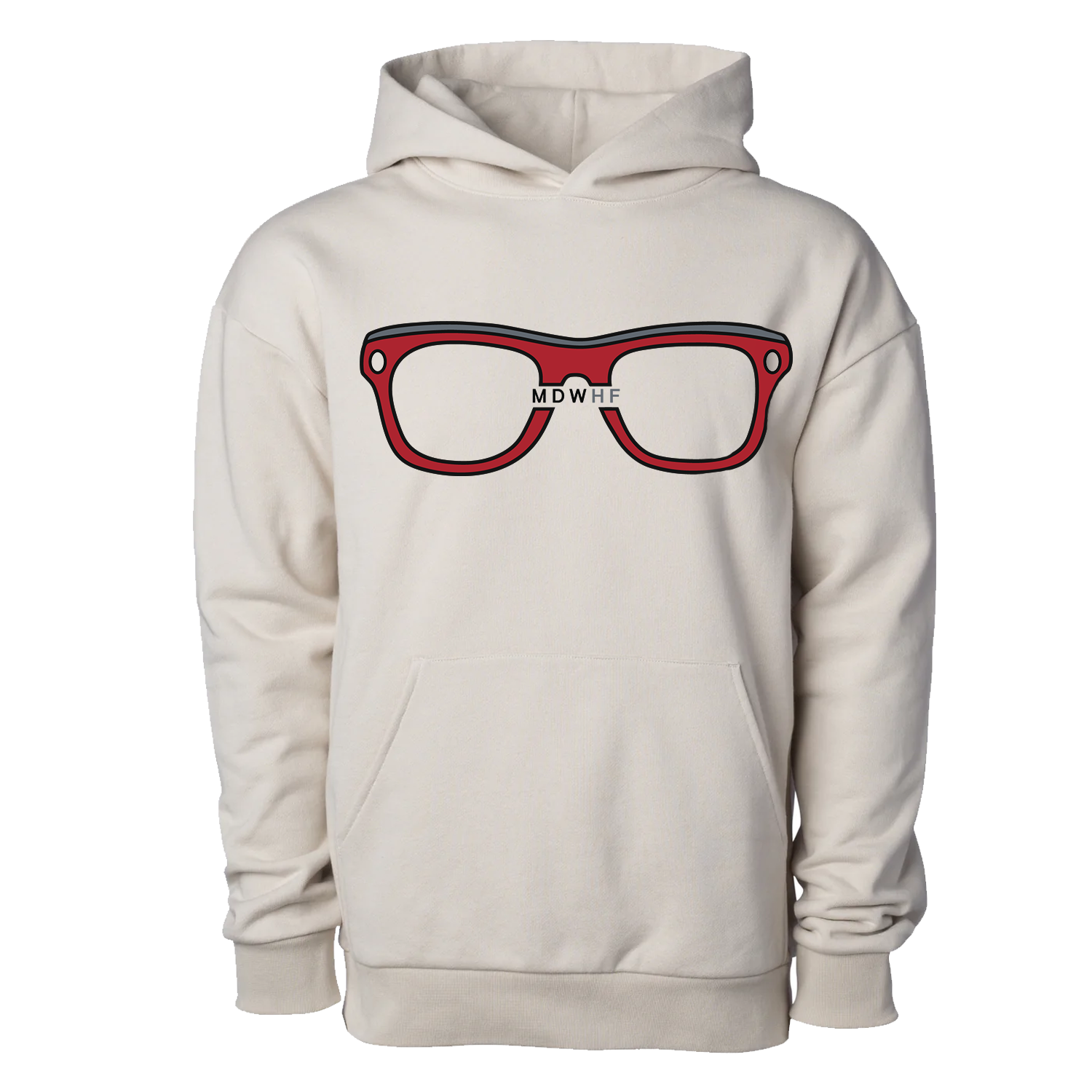MDWHF Large Frames Hoodie (black outline)