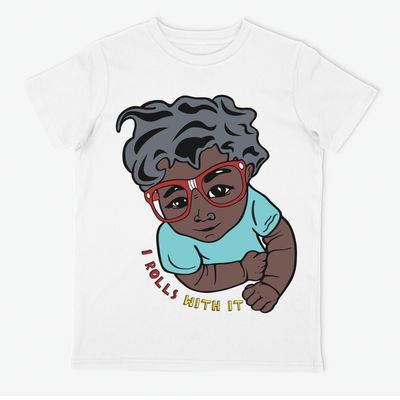 "I Rolls with It" Kids Tee (W)