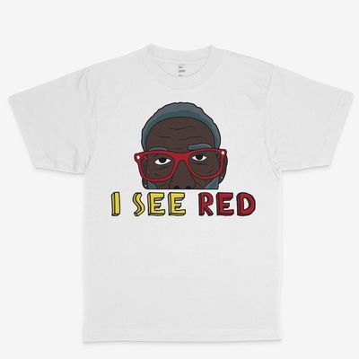 "I See Red" Harrisism (W) Tee.