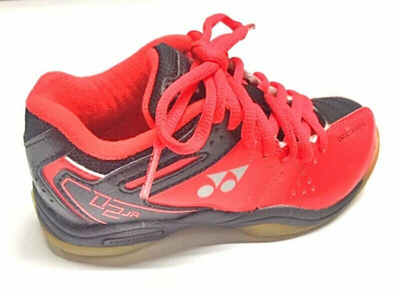 Yonex Children Badminton Shoe-SHB02-JR-Red Yonex Children Badminton Shoe-SHB02-JR-Red