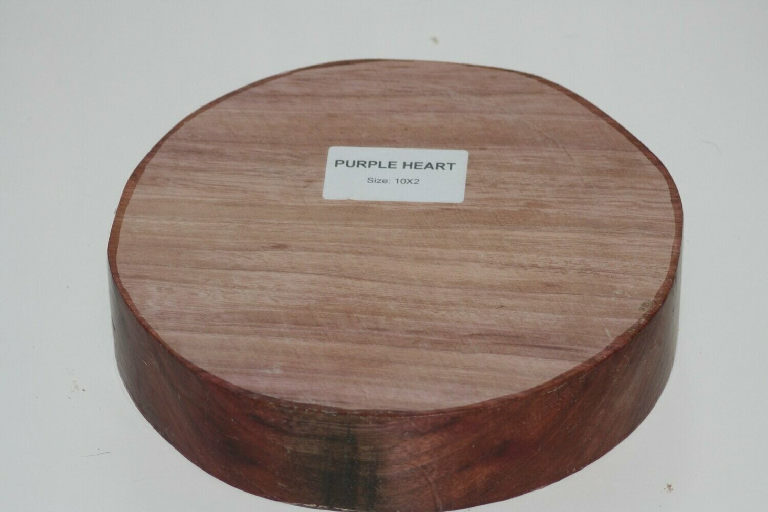 Purple Heart Bowl Blank 10" x 2"