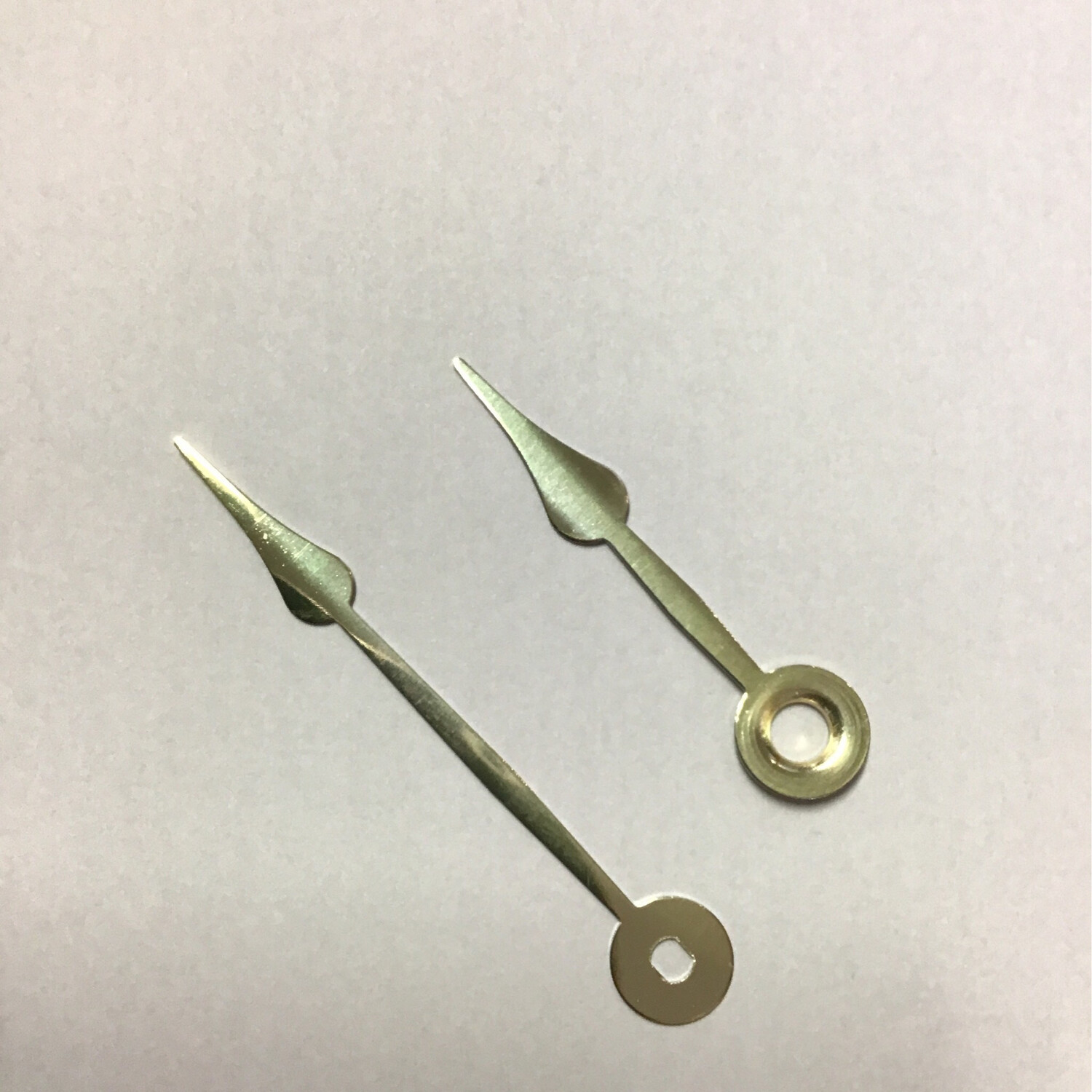 Double Spade Clock Hands Gold 60 mm