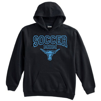 Pennant Brand Peabody High School Soccer MOM Hooded Sweatshirt