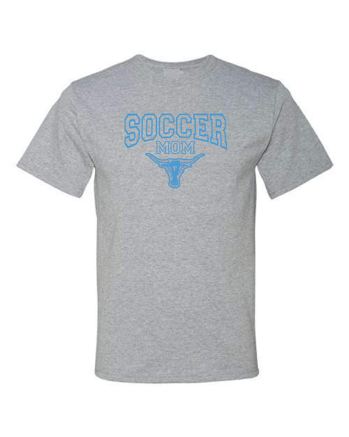 Unisex Adult 50/50 Dri-Power Peabody High Soccer MOM T-Shirt