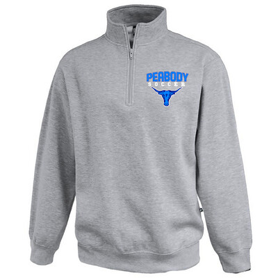 Pennant Brand Peabody High School Soccer 1/4 Zip Sweatshirt
