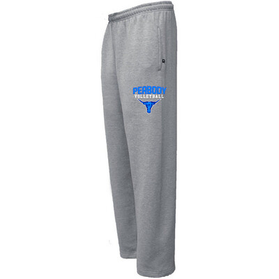 Pennant Brand Peabody High School Volleyball Embroidered Open Bottom Sweatpant W/ Pocket